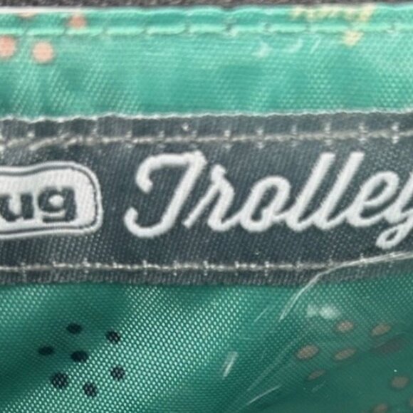 Lug Trolley & Sleeper Cosmetic Makeup Brush Travel Bags Purple Floral Set Of 2 - Picture 6 of 8